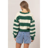 Green Striped Malin Sweater