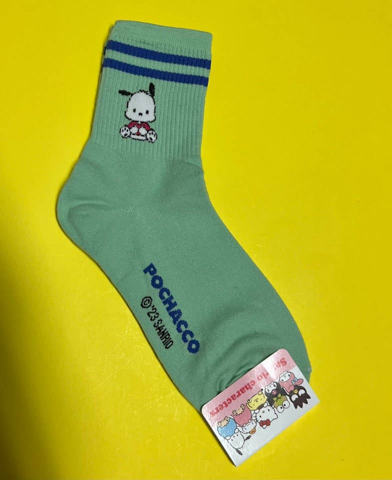 Sanrio Cotton Ankle Socks: Kuromi