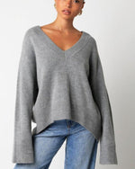 Gray Elsie Sweater