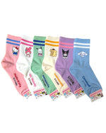 Sanrio Cotton Ankle Socks: Kuromi