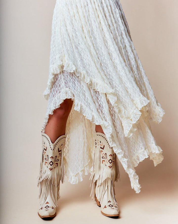 Stevie Lace Tiered Skirt