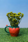 Ceramic Mug, Strawberry