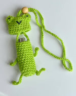 Frog Crochet Lighter Holder