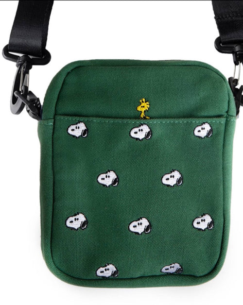 3P4 x Peanuts® - Snoopy Embroidered Crossbody Bag (Forest)