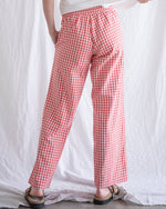 Red Gingham Pants