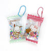 Sanrio Pastel Candy Key Ring Chain Zipper Charm Random Pack