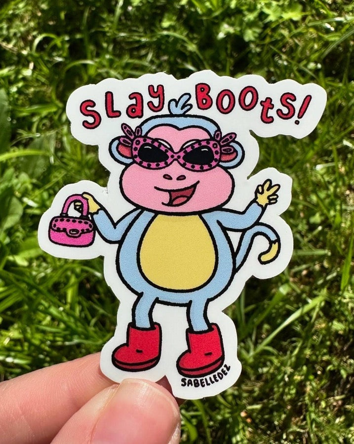 Slay Boots! Sticker