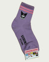 Sanrio Cotton Ankle Socks: Kuromi