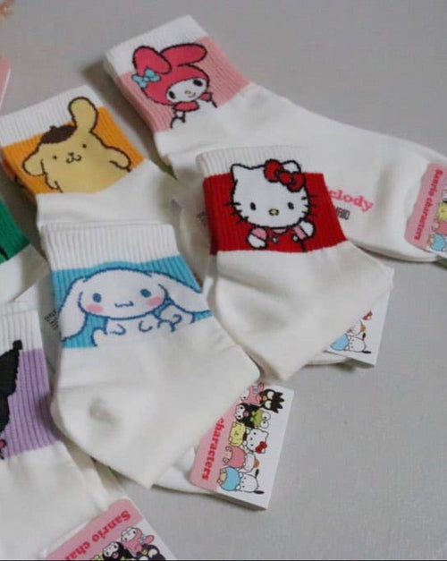 Sanrio Athletic Ankle Socks: My Melody