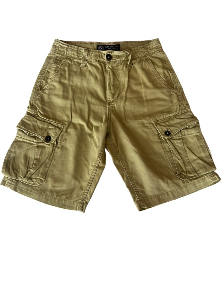 Vintage Khaki Cargo Shorts