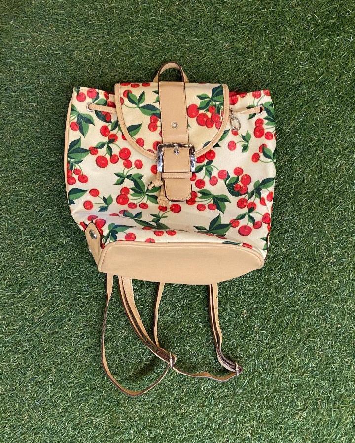 Vintage Cherry Backpack