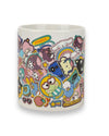 Hello Kitty & Friends Sticker Collection 16 oz. Ceramic Mug