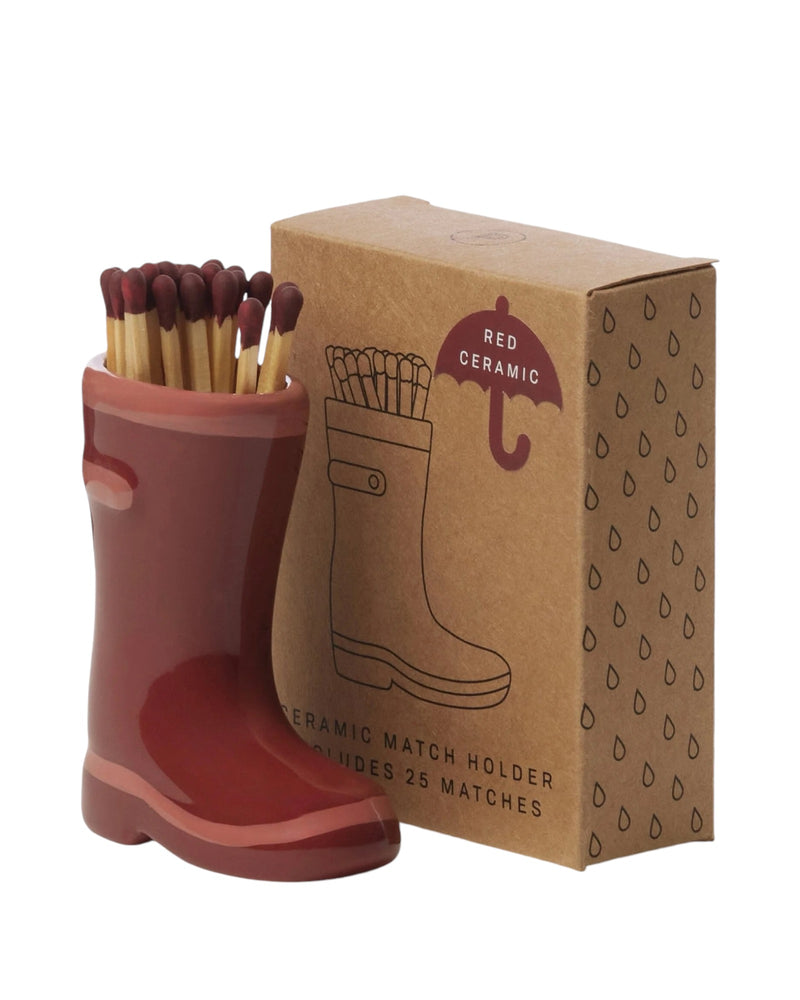 Dark Red Wellington Boot Matches