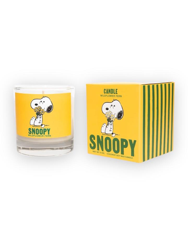 3P4 x Peanuts® Candle - Snoopy Bouquet (Wildflower Fern)