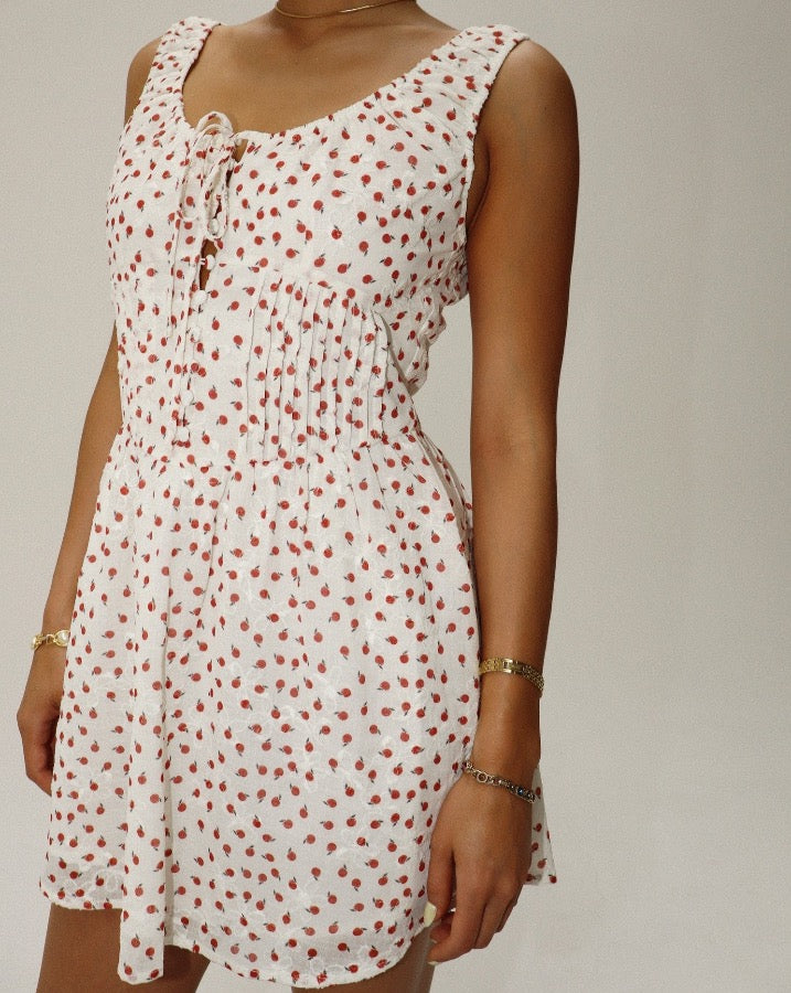 Eyelet Apple Dress