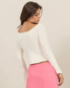 Ivory Tonja Off Shoulder Top