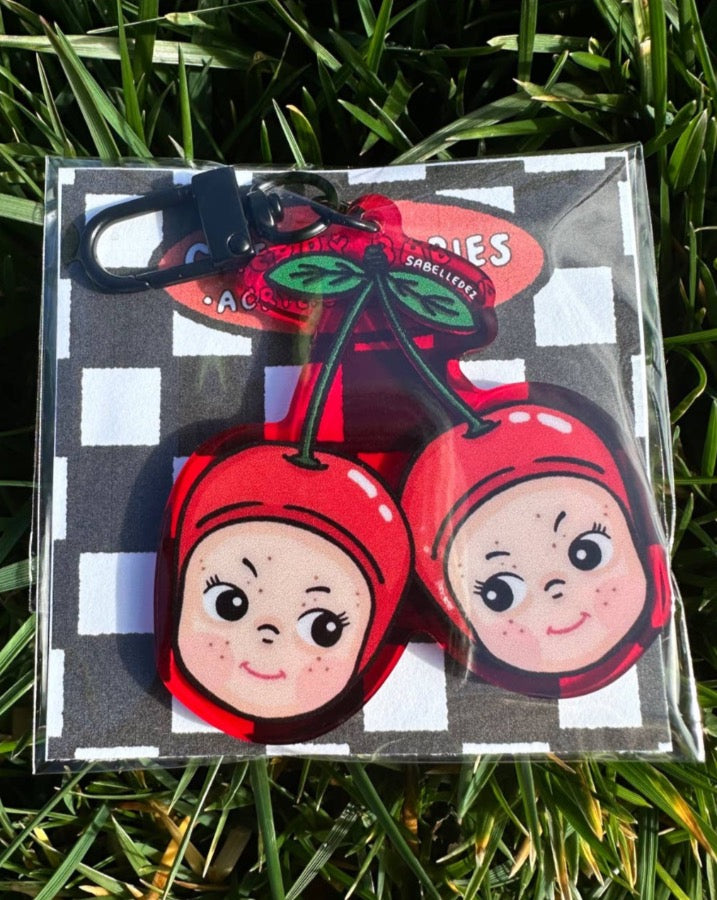 Cherry Babies Keychain