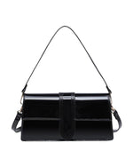 Black Patent Wilhelmina Bag