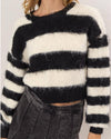 Black Striped Malin Sweater