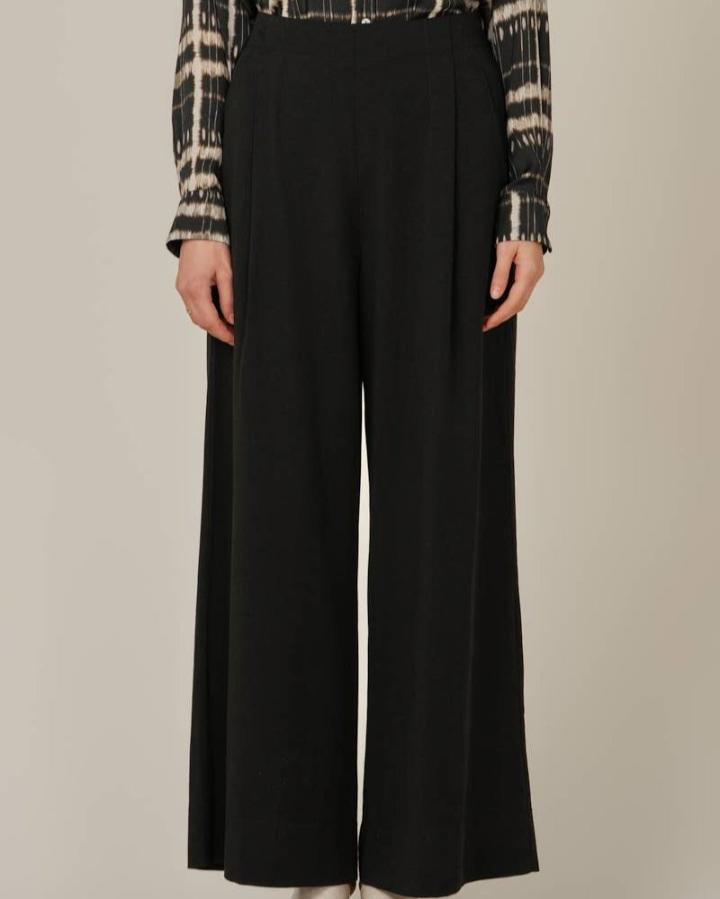 Wide Leg Tencel Pants