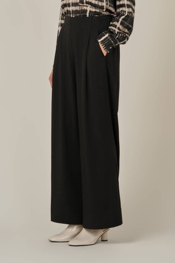 Wide Leg Tencel Pants