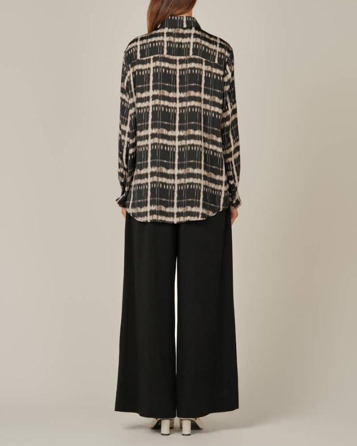 Wide Leg Tencel Pants