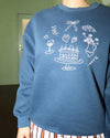 Birthday Girl Embroidered Sweatshirt