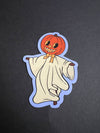 Retro Halloween Pumpkin Magnet