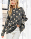 Charcoal Star Sweater