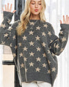 Charcoal Star Sweater