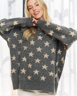 Charcoal Star Sweater