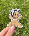 Sonny Cow Splat Sticker