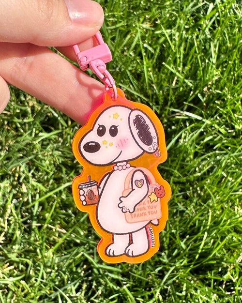 Thrift Snoopy | Acrylic Keychain