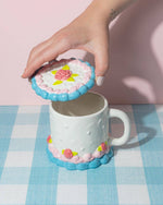 Cake Mug with Lid