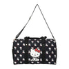 Hello Kitty AOP Black Travel Duffle Bag