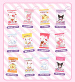 Sanrio Pastel Candy Key Ring Chain Zipper Charm Random Pack