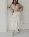 Ivory Bella Bubble Skirt