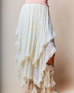 Stevie Lace Tiered Skirt