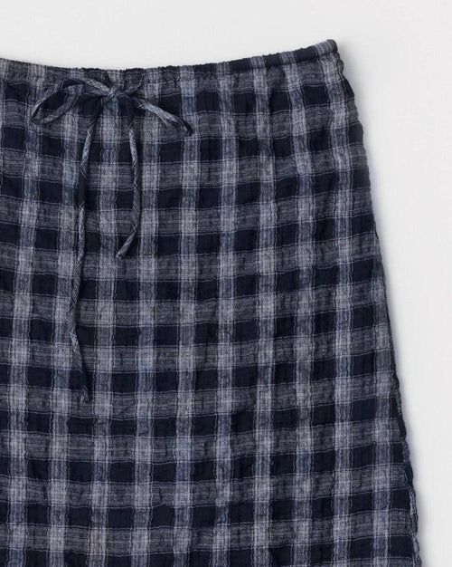 Blue Plaid Frances Skirt