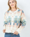 Pastel Check Cardigan