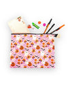 Floral Halloween Zipper Pouch