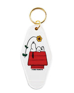 3P4 x Peanuts® - Snoopy Doghouse Flower Key Tag